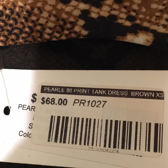 NWT Fab’rik Snakeskin Dress Size XS - Picture 4 of 4